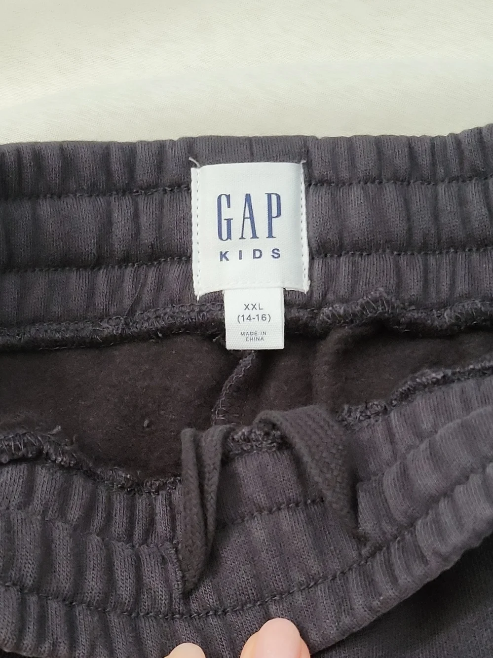 GAP Kids Dark Charcoal Elastic Waist Sweat Shorts